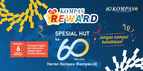 Kompas Reward Spesial HUT 60_External_Newsletter_Push Notification_WA Blast_600 x 300
